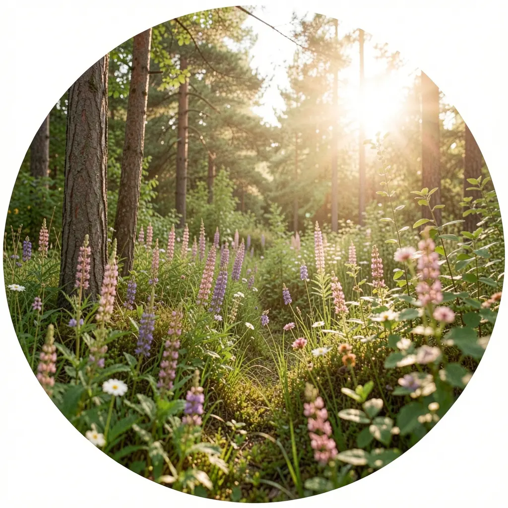 Rauhallinen aamuhetki luonnon keskellä